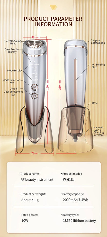 Lifting RF device for Facial and Eyes
