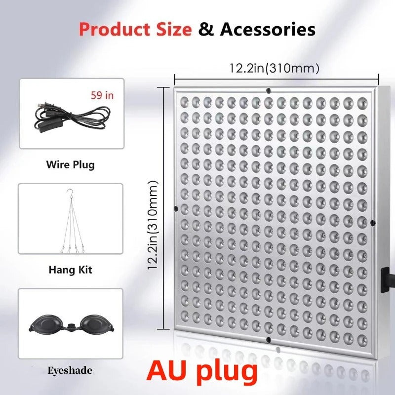 Red Light Therapy Panel Lamp