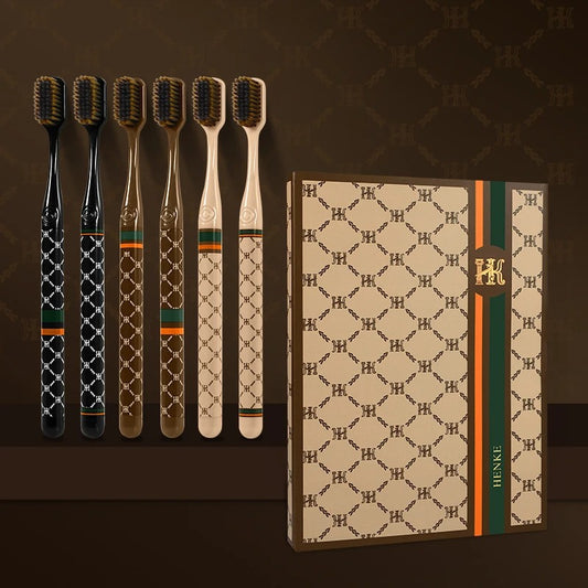6-Pack Toothbrushes  Luxury  Family Gift