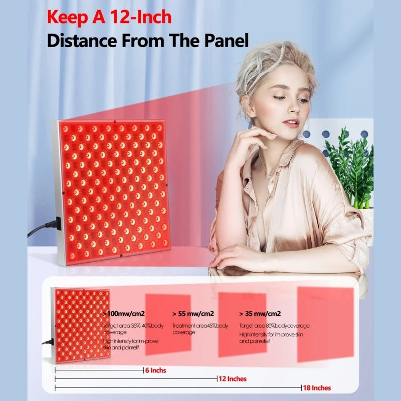Red Light Therapy Panel Lamp