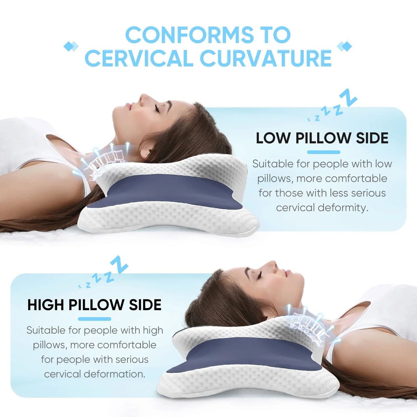 Cervical Pillow Neck Pain Relief