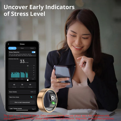 Smart Ring  Health Monitor 5ATM Waterproof