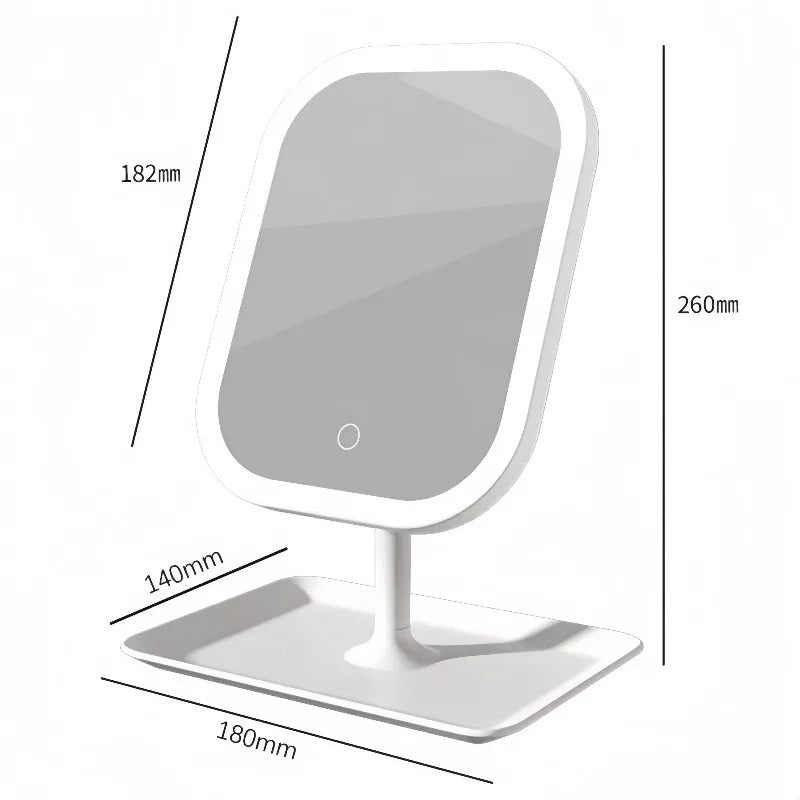 3 Color Light LED Makeup Mirror