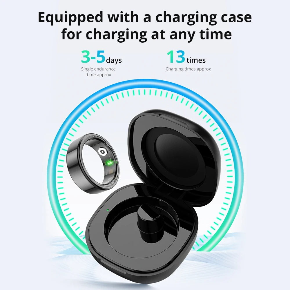 Smart Ring  Health Monitor 5ATM Waterproof