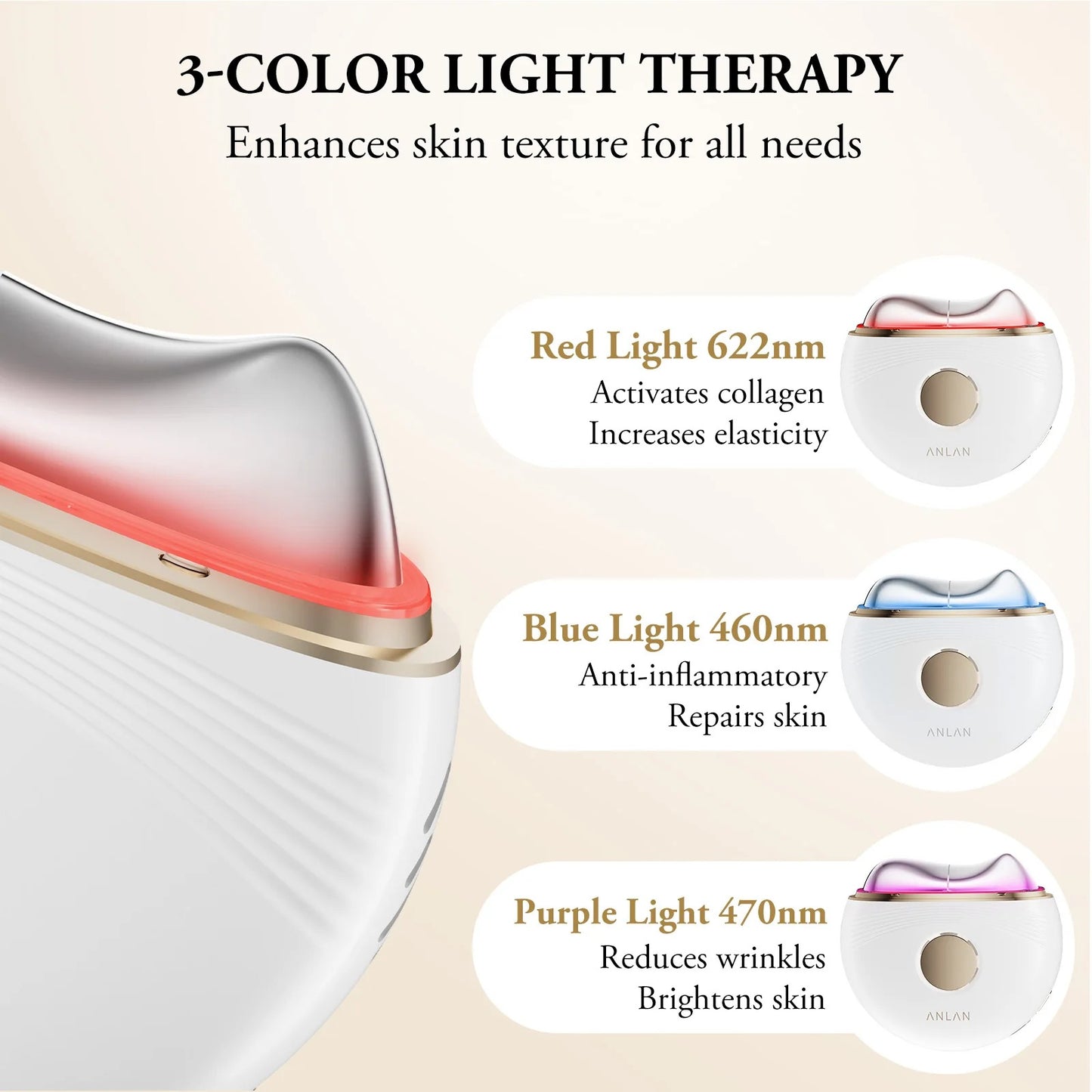 Electric Guasha Massager / EMS Face Lifting / Anti-Aging